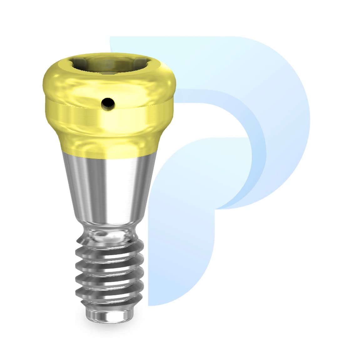 PreatLoc™ Hiossen™ ETIII-compatible Mini Abutment 1mm
