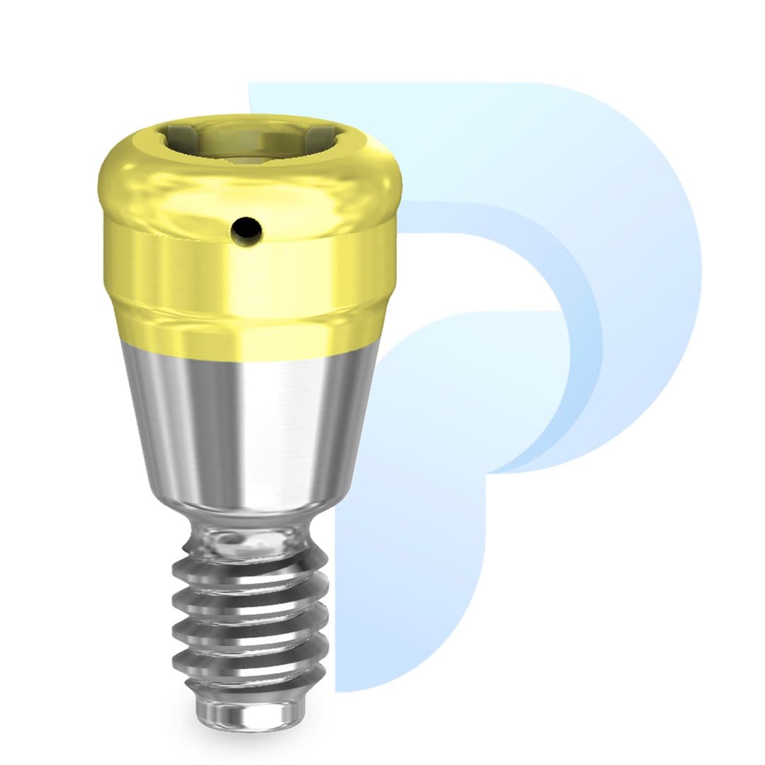 PreatLoc™ Hiossen™ ETIII-compatible Regular Abutment 1mm