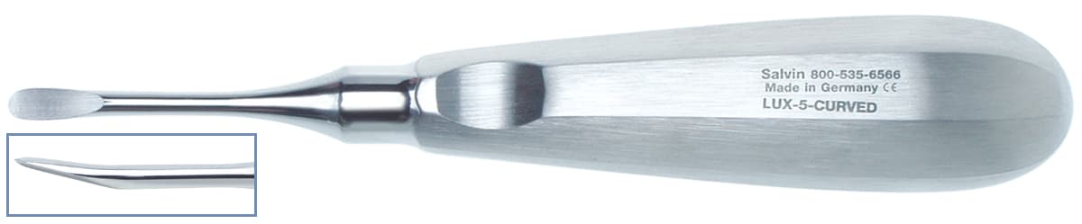 Salvin 5mm Curved Luxating Elevator