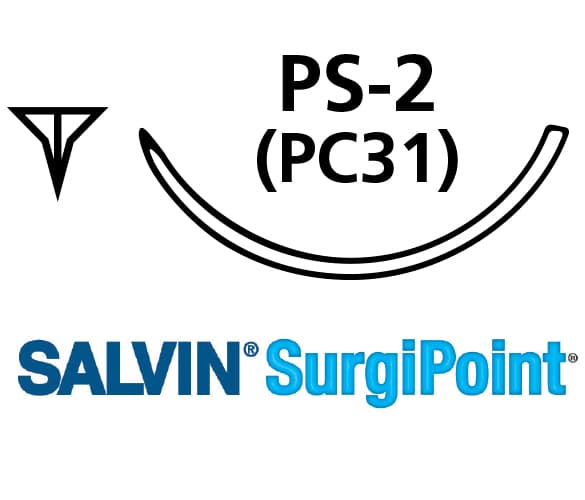 Salvin SurgiPoint 3-0 FA PGA PS-2 (PC31) Synth Absorb 18"