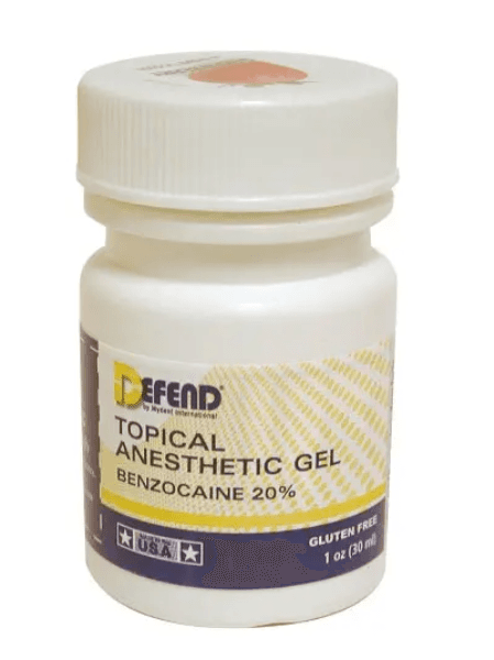Defend Topical Anesthetic 1 oz. Jar - Bubble Gum